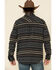 Image #3 - Rock & Roll Denim Men's Jacquard Southwestern Print Border Jacket, Grey, hi-res