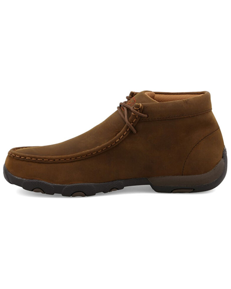 twisted x women's tooled chukka driving mocs