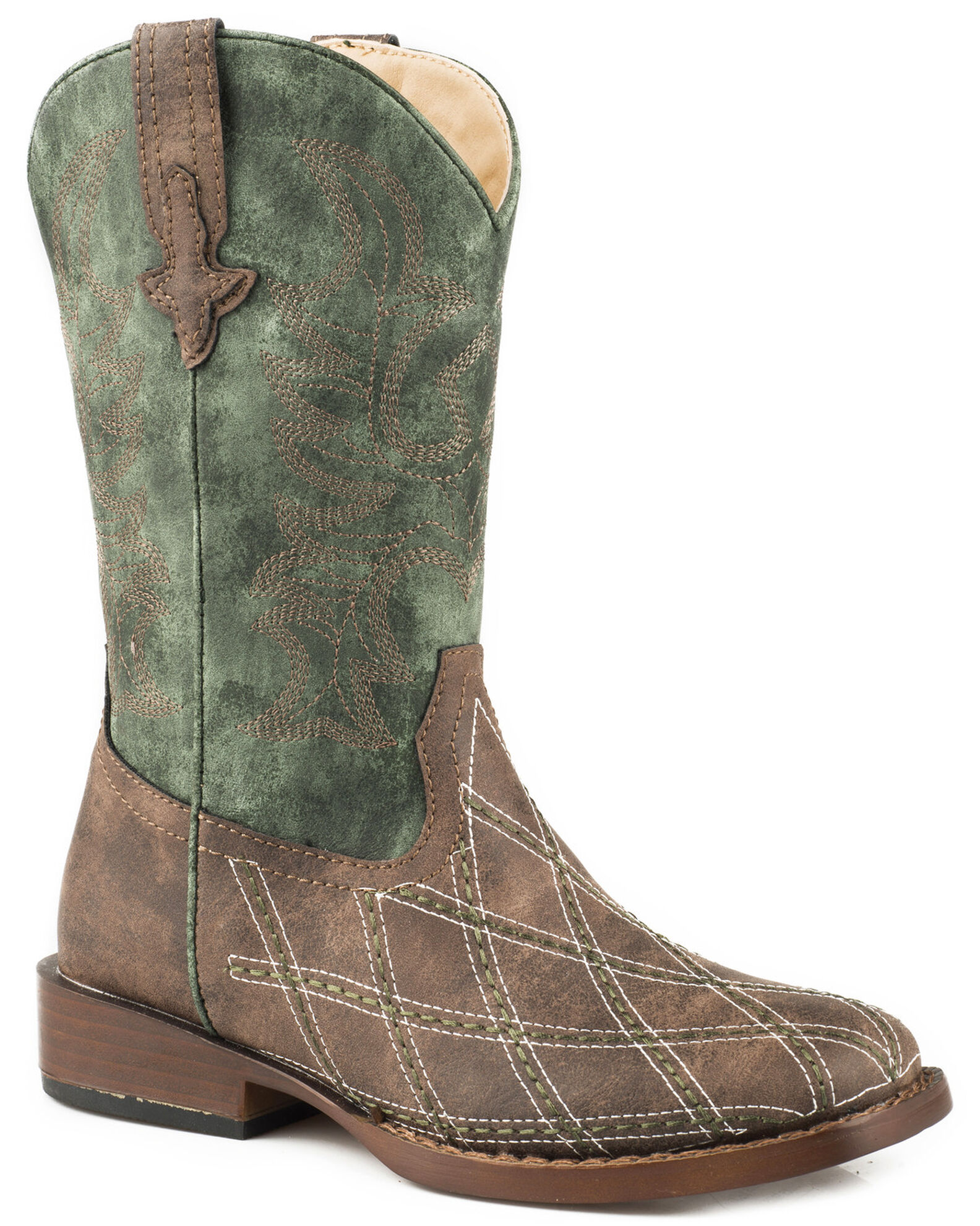 Little boy square toe boots online