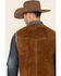 Image #6 - Scully Boar Suede Leather Vest, Brown, hi-res