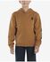 Image #1 - Carhartt Boys' Logo Graphic Hooded Sweatshirt, Brown, hi-res