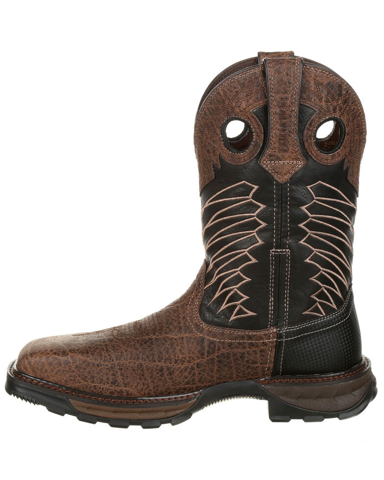Durango Men's Maverick Waterproof Western Work Boots Steel Toe Boot