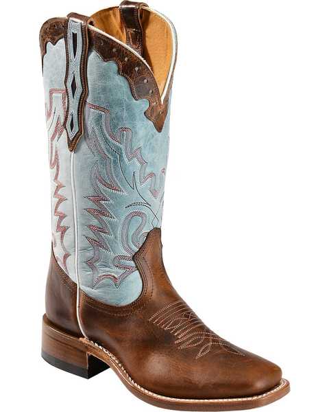 Image #1 - Boulet Women's Damiana Cowgirl Boots - Square Toe, , hi-res