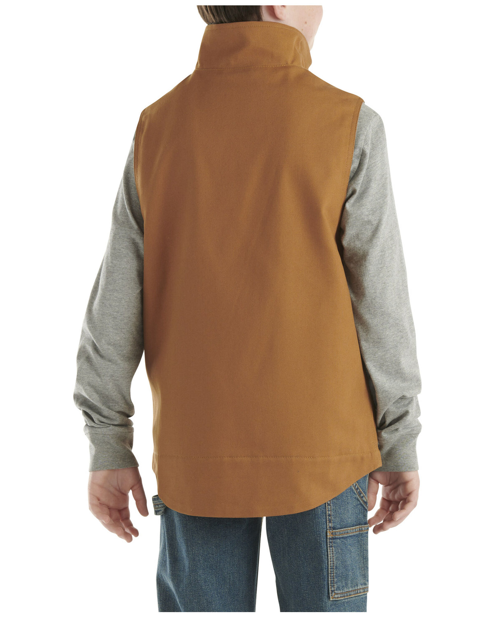 Carhartt Boys Canvas Sherpa Lined Vest Pueblo Mall