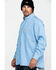 Image #3 - Wrangler 20X Men's FR Small Check Plaid Long Sleeve Work Shirt -Tall , , hi-res