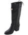 Milwaukee Leather Women's Back End Laced Riding Boots - Round Toe, , hi-res