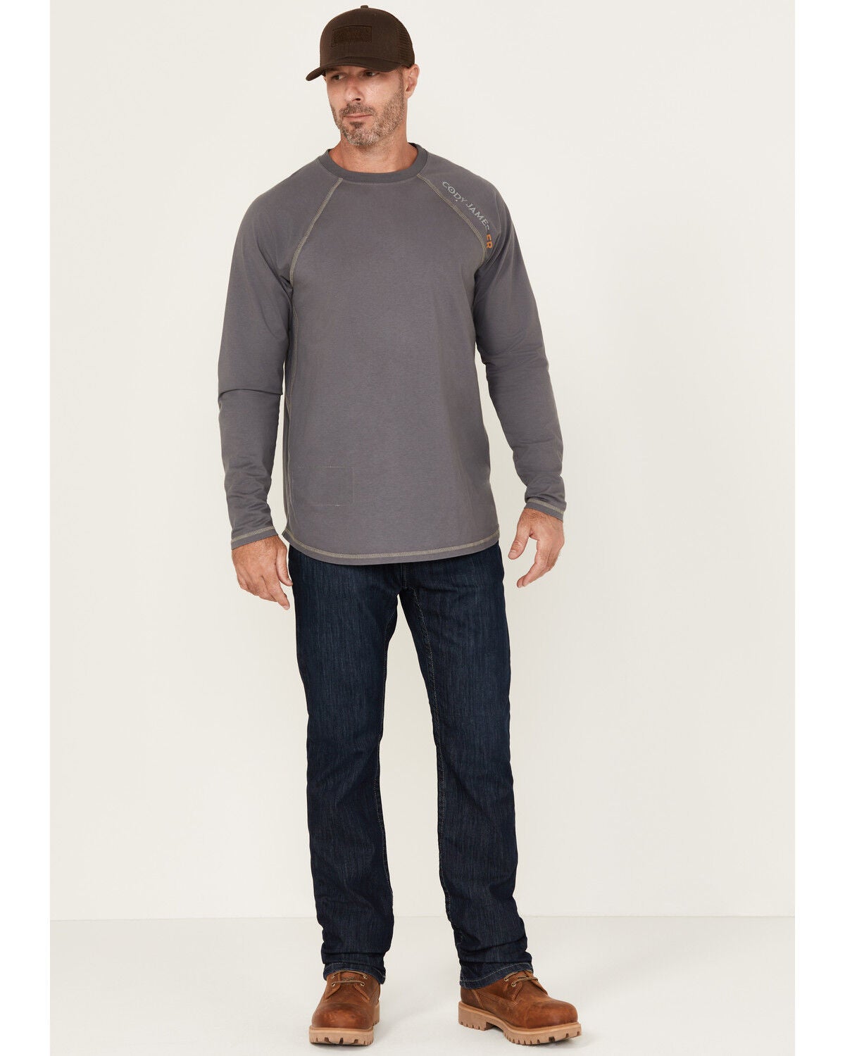 Lapco Men's FR Comfort Flex Low Bootcut Work Jeans, Indigo, hi-res