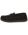 Image #3 - Bearpaw Men's Moc II Slip-On Moccasins, Black, hi-res