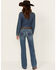 Image #3 - Ariat Women's Medium Wash Perfect Rise Bethany Trouser Jeans, , hi-res