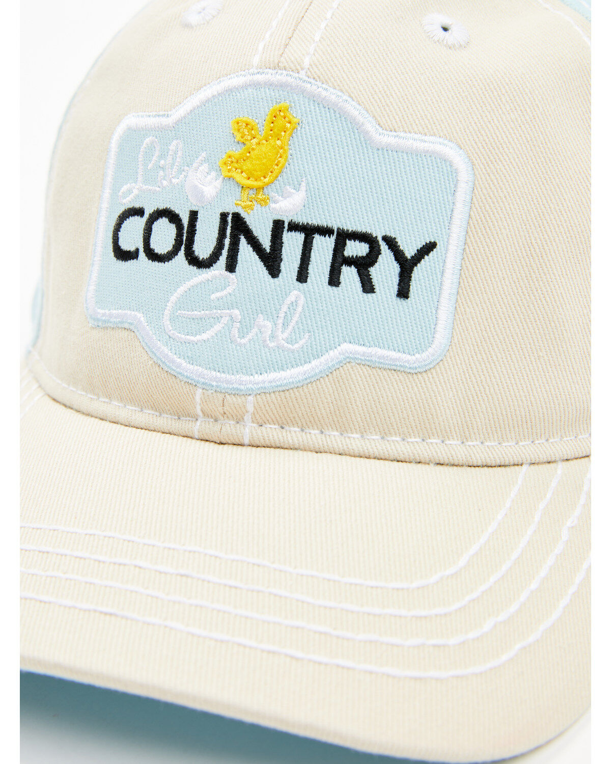 Image #2 - Case IH Girls' Lil Country Girl Ball Cap, Blue, hi-res