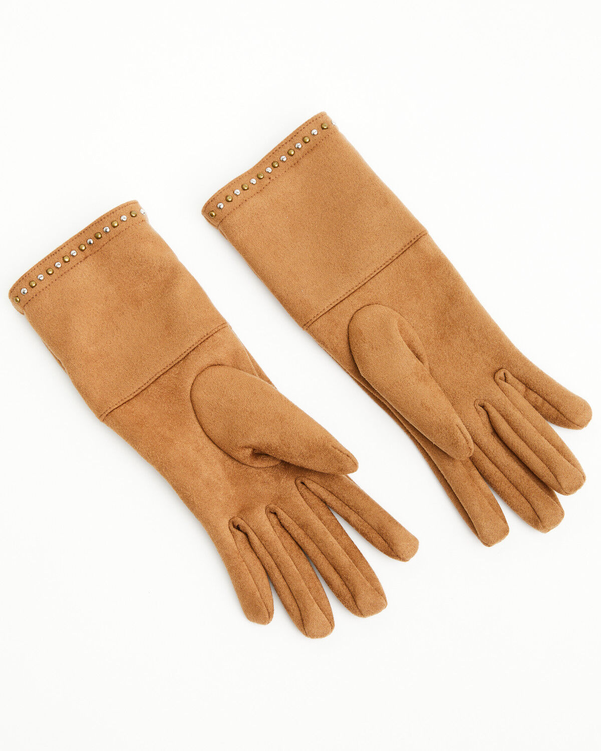 Image #2 - Idyllwind Women's Dorset Mircrosuede Boot Stitch Gloves, Pecan, hi-res