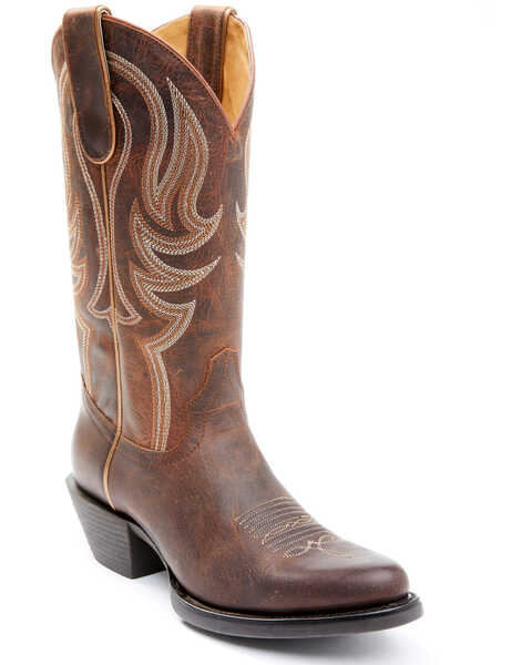 Shyanne Women's Morgan Xero Gravity Western Boots - Round Toe, Brown