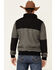 Image #4 - HOOey Men's Gray & Black Tech Fleece Zip-Front Jacket , Grey, hi-res