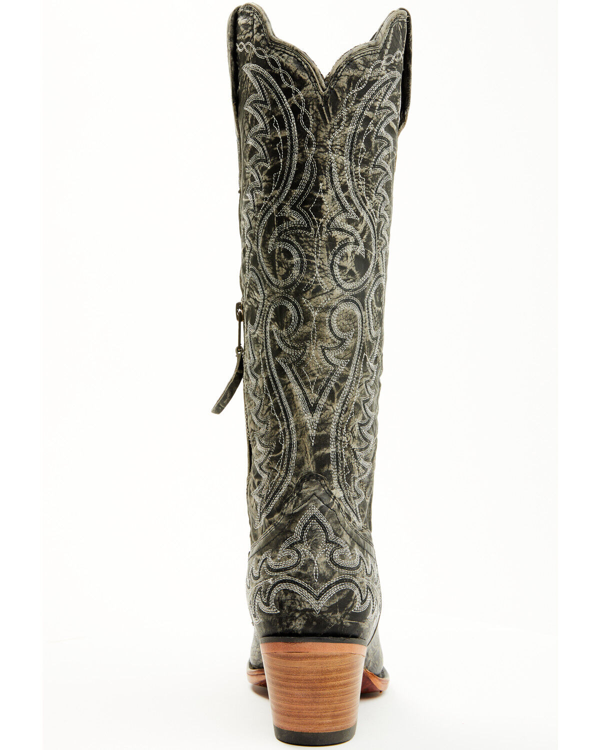 Image #5 - Durango Women's Crush Tall Western Boots - Snip Toe, Grey, hi-res