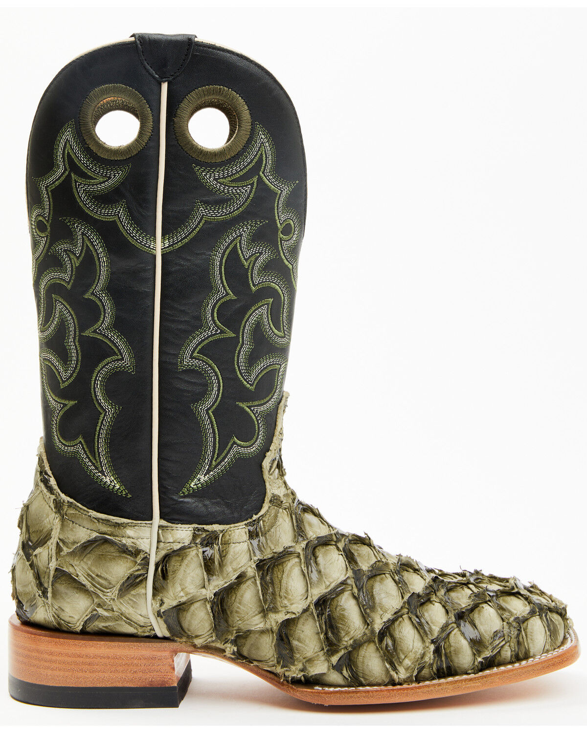 Product Name:  Cody James Men's Malaga Exotic Pirarucu Western Boots - Broad Square Toe