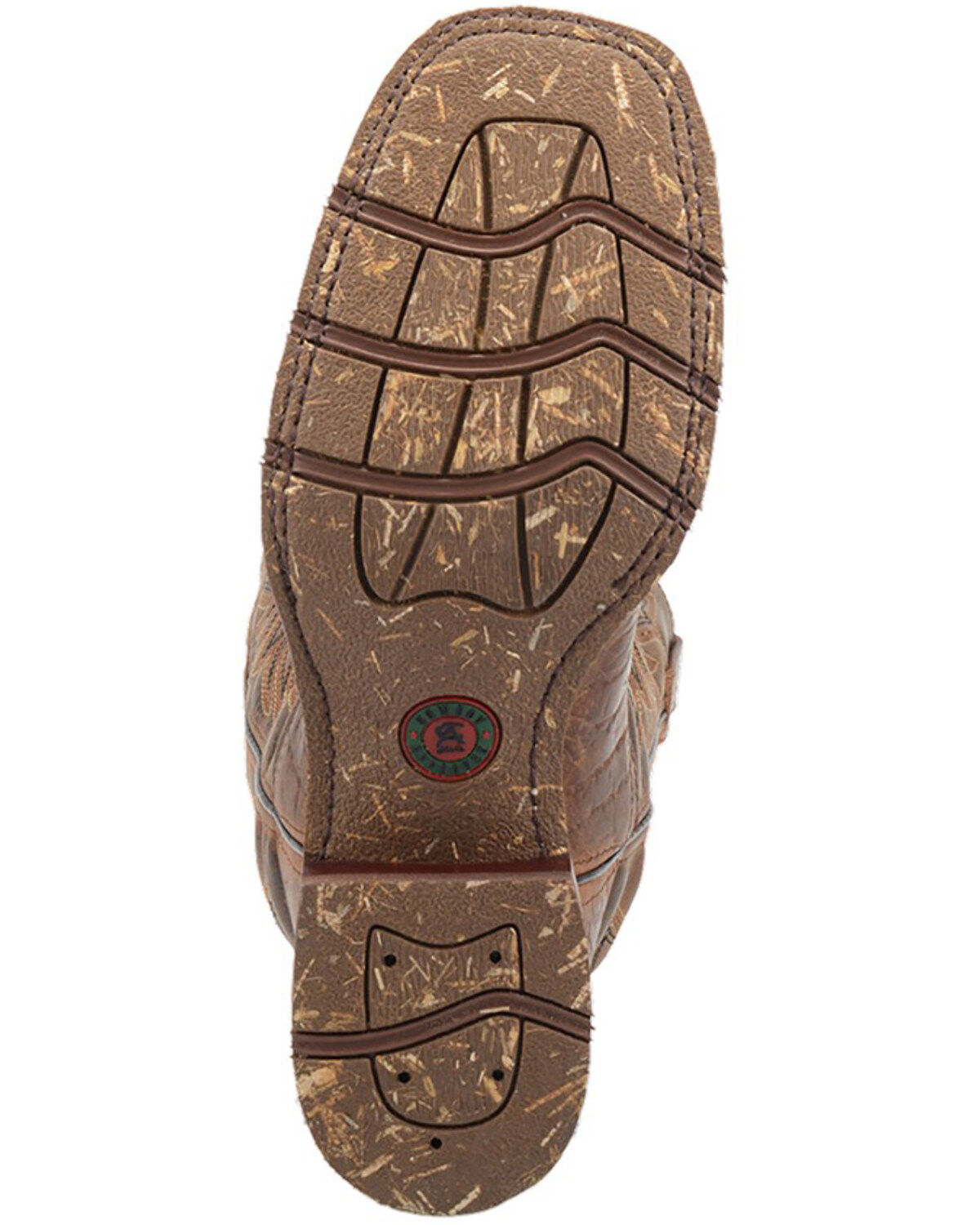 Image #7 - Laredo Men's Rustic Rancher Stockman Boots, Brown, hi-res