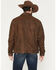 Image #4 - Scully Men's Zip-Up Leather Jacket, Brown, hi-res