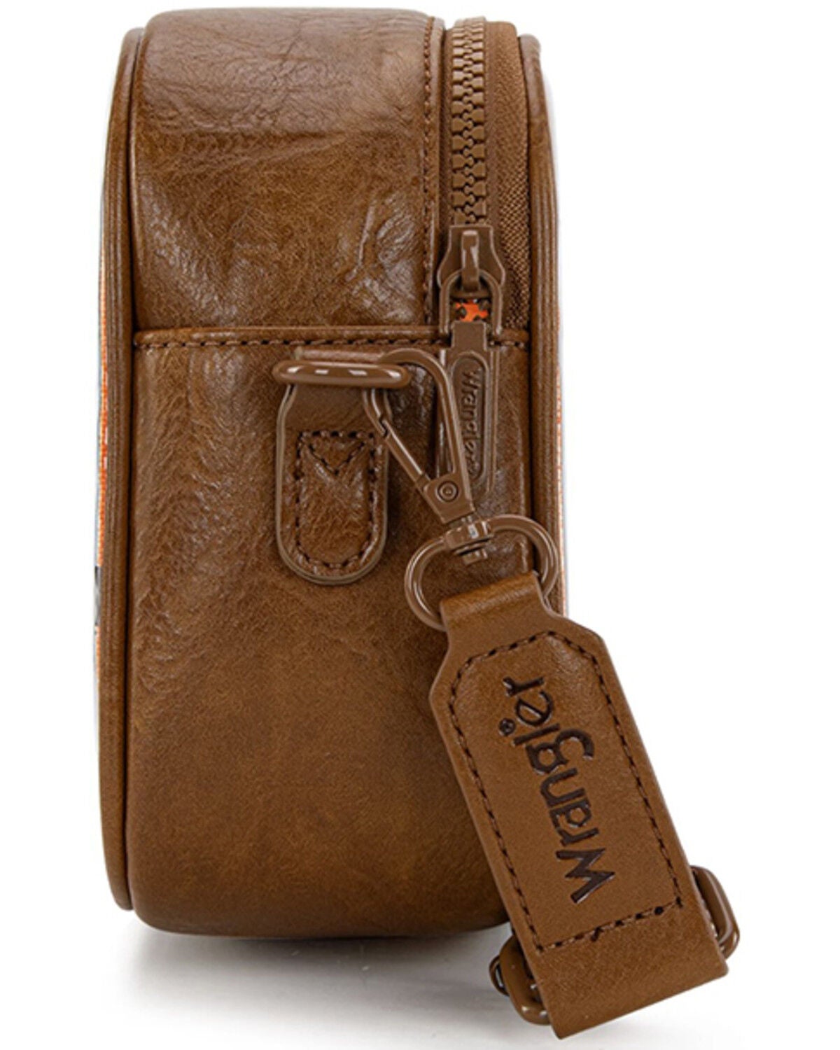 Image #4 - Wrangler Women's Clear Stadium Crossbody Bag, Brown, hi-res