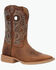 Image #1 - Durango Women's Shyloh Performance Western Boots - Broad Square Toe, Brown, hi-res