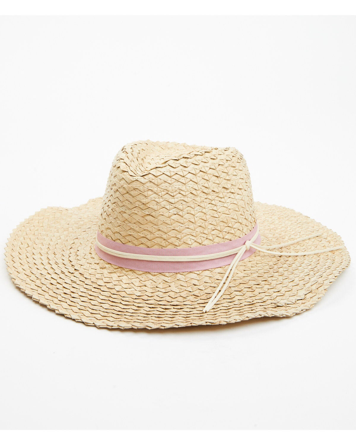 Shyanne Women's Woven Straw Western Fashion Hat, Natural, hi-res