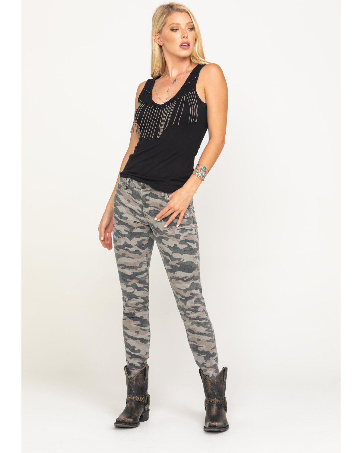 Image #6 - Idyllwind Women's Camo Skinny Jeans, , hi-res