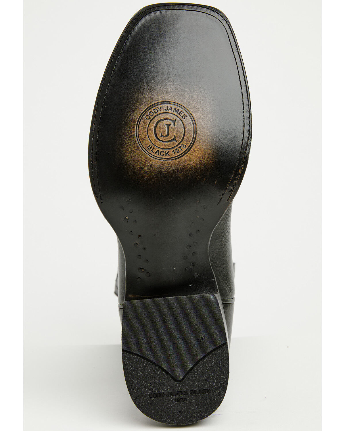 Image #7 - Cody James Black 1978® Men's The Hayward Western Boots - Broad Square Toe, Black, hi-res