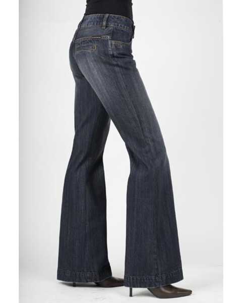 Stetson Women's 214 Fit City Trouser Jeans, Med Wash, hi-res