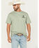 Image #2 - Buckwear Men's Good Boy Shed Fetch Short Sleeve Graphic T-Shirt - Big, Sage, hi-res