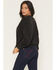 Image #4 - Youth in Revolt Women's Western Rodeo Crew Neck Sweatshirt, Black, hi-res