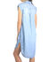 Image #3 - Tractr Blu Women's Hi Low Shirt Dress , Indigo, hi-res
