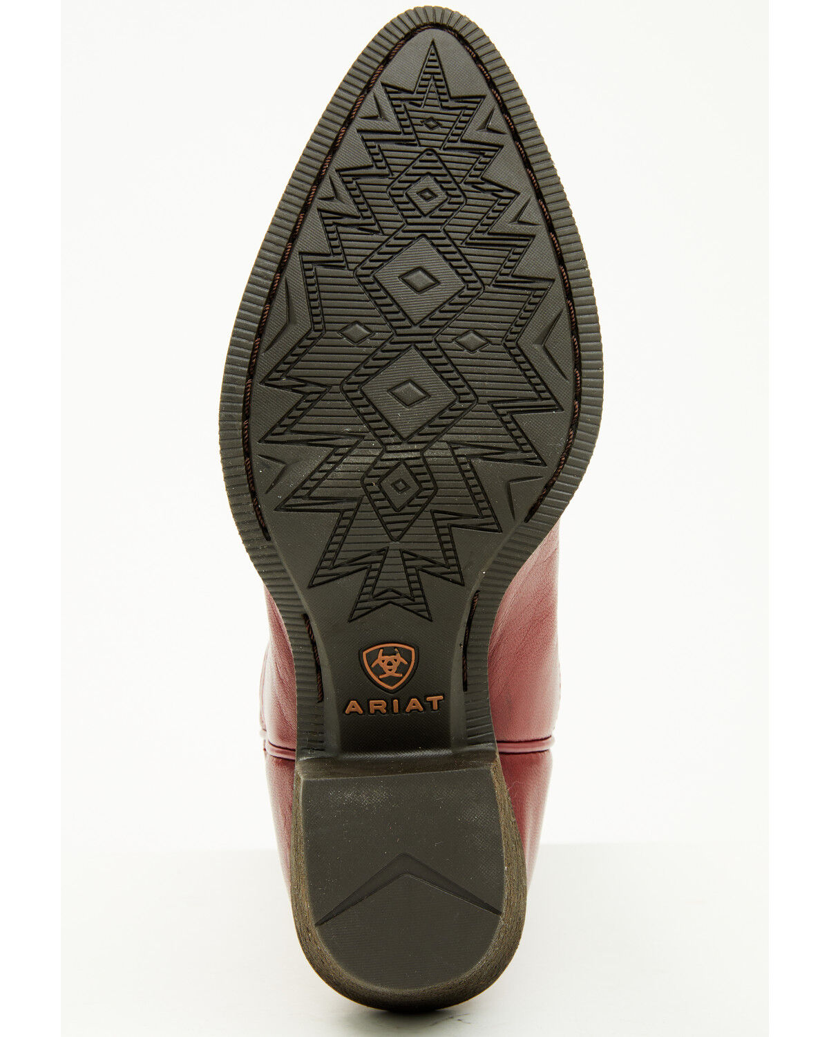 Image #7 - Ariat Women's Heritage StretchFit Western Boots - Round Toe, Wine, hi-res