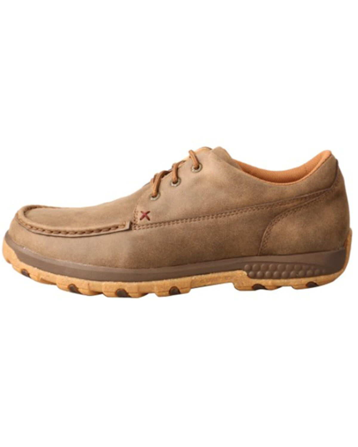 Image #3 - Twisted X Men's Boat Shoe Driving Mocs, Brown, hi-res