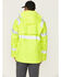 Image #4 - Forge Workwear Men's FR Hi-Vis Rain Work Jacket, Yellow, hi-res