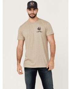 Moonshine Spirit Men's El Gallo Mariachi Short Sleeve Graphic T-Shirt, Tan, hi-res