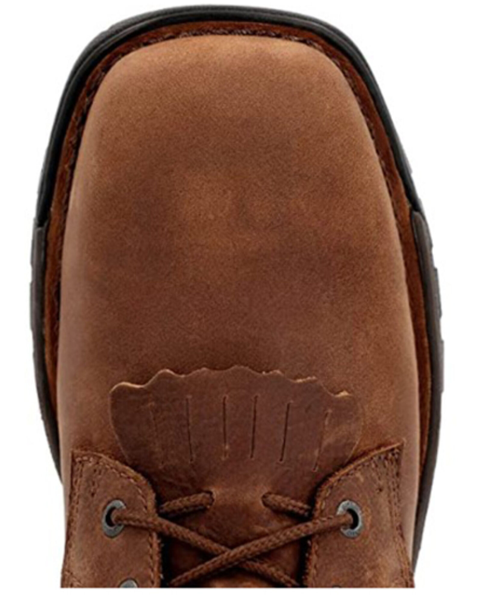 Image #6 - Rocky Men's Legacy 32 Lace-Up Waterproof Soft Work Boots - Broad Square Toe, Brown, hi-res