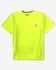 Image #6 - Carhartt Men's Force Relaxed HiVis Short Sleeve Pocket T-Shirt, Bright Yellow, hi-res