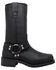 Ad Tec Women's 12" Harness Boots - Round Toe, Black, hi-res