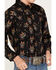Image #3 - Rock & Roll Denim Boys' Dale Brisby Flame Steer Head Long Sleeve Snap Western Shirt, Black, hi-res