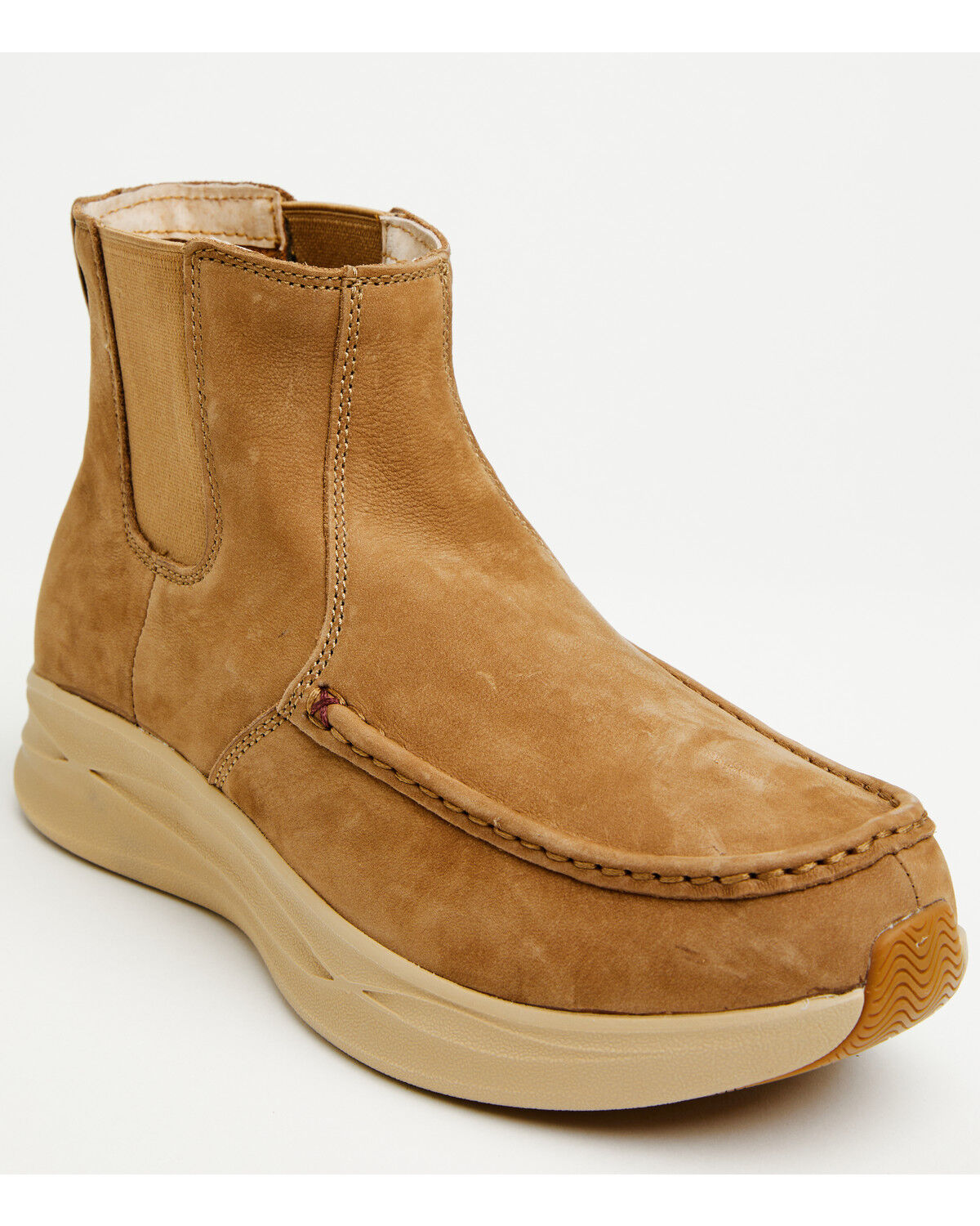 Twisted X Men's Feather X&trade; Casual Ankle Boots - Moc Toe, Camel, hi-res