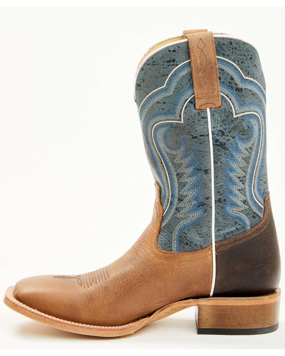 Product Name:  Cody James Men's Rover Blue Western Boots - Broad Square Toe