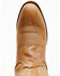 Image #6 - Dan Post Men's Orville Western Performance Boots - Medium Toe, Honey, hi-res