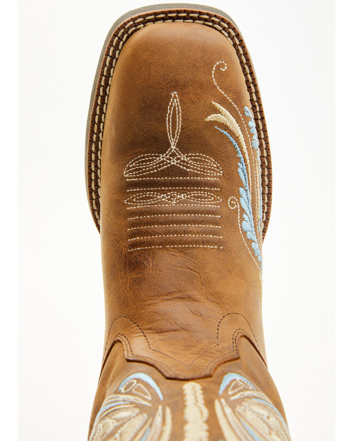 Image #6 - Shyanne Women's Nikki Performance Western Boots - Square Toe, Brown, hi-res