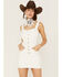 Shyanne Women's Denim Button Mini Dress, White, hi-res