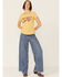 Bandit Women's Looking At Country Graphic Tee, Mustard, hi-res