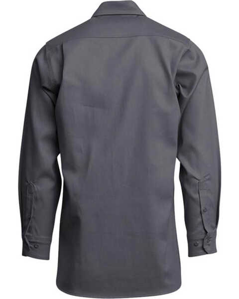 Image #3 - Lapco Men's FR 6oz. Gold Label Uniform Shirt - Tall, Grey, hi-res