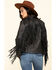Image #2 - STS Ranchwear Women's Black Chenae Fringe Leather Jacket, , hi-res