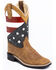 Image #1 - Cody James Youth Boys' American Flag Western Boots - Square Toe, , hi-res