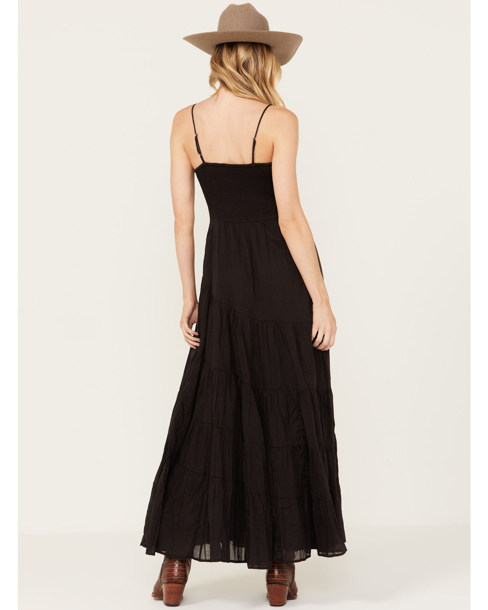 Free People Women's Sundrenched Solid Sleeveless Maxi Dress