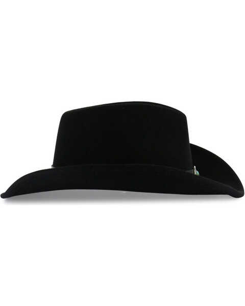 Image #5 - Cody James Men's Santa Ana Felt Western Fashion Hat, Black, hi-res