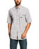 Image #1 - Ariat Men's Alloy Rebar Made Tough Vent Short Sleeve Work Shirt, , hi-res
